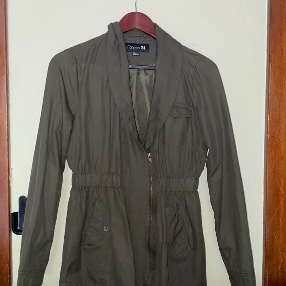Olive Green Jacket from Medium Forever 21
